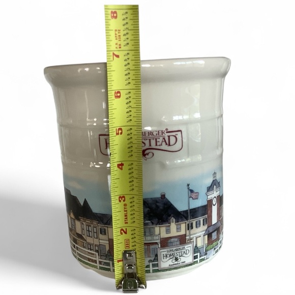 Longaberger Pottery Homestead 2-quart Crock New Cottagecore Americana - Picture 7 of 8